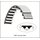 Zahnriemen HTD 1056-8M- 20 mm - 85 mm Hochleistungsriemen